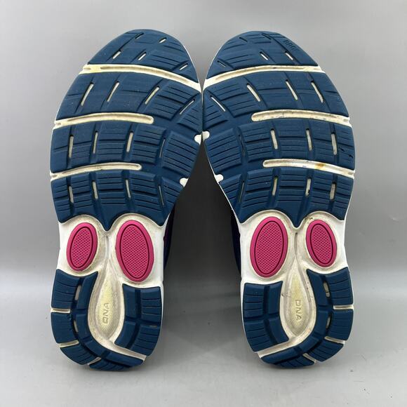 Brooks Dyad 11 Road Running Shoes Women Size 10.5 B Blue Comfort Low Sneakers - Picture 7 of 9